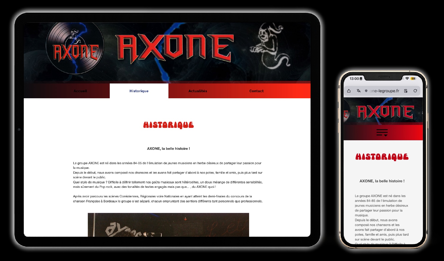 Exemples de Sites Clients