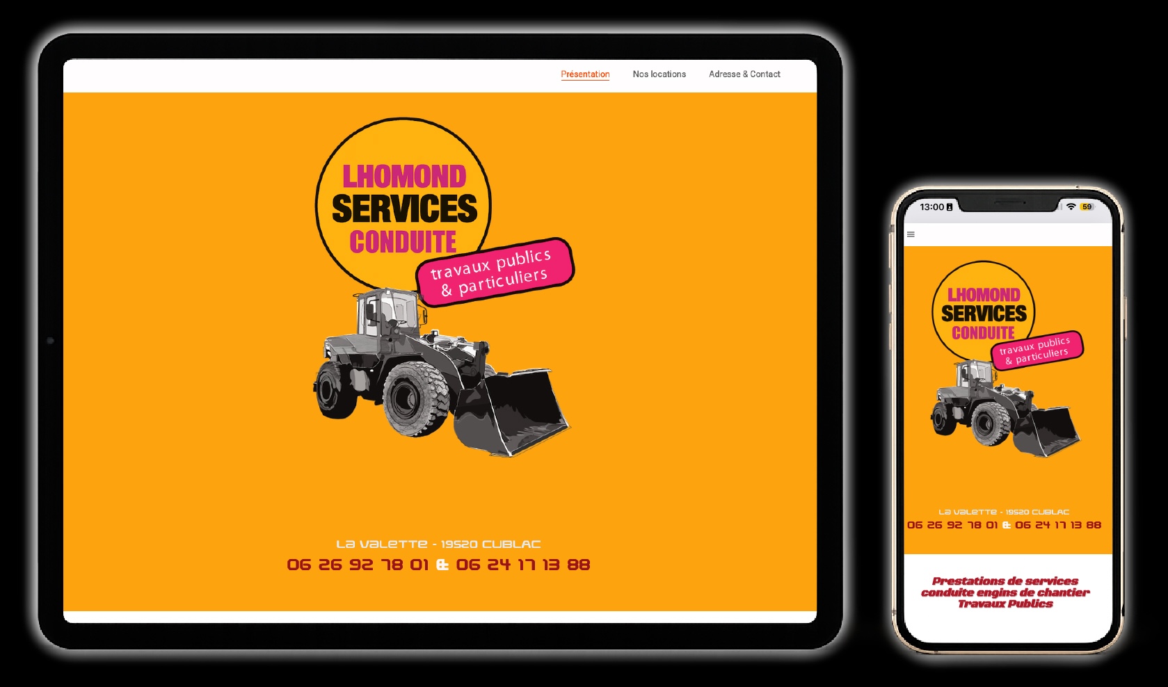 Exemples de Sites Clients